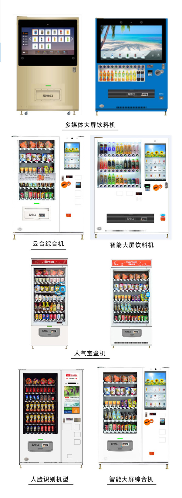 無人售貨機|易觸自動售貨機